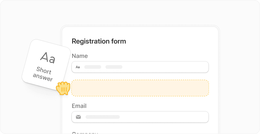Create with drag-and-drop