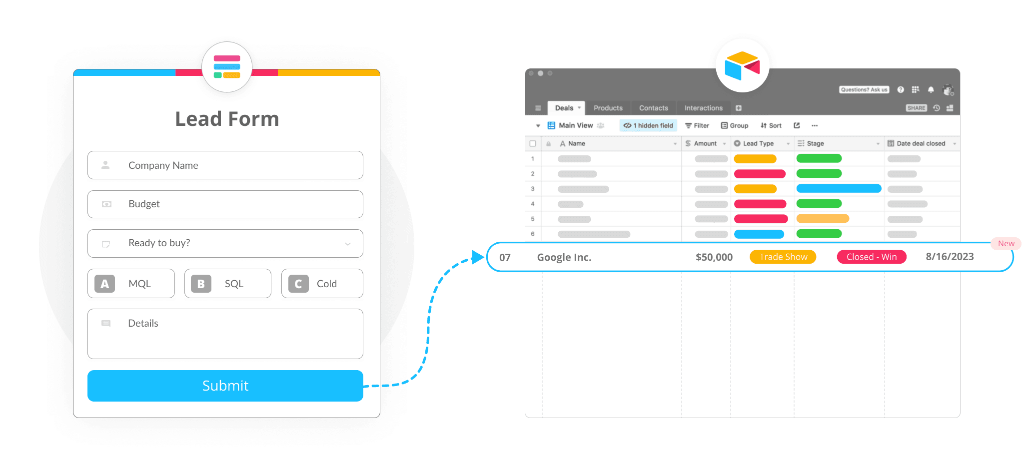 Airtable form graphic