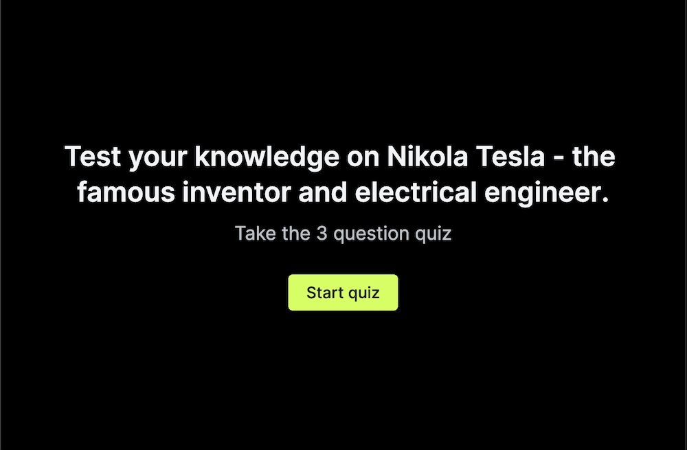 Ai quiz maker