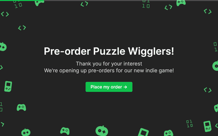Pre-order form template image