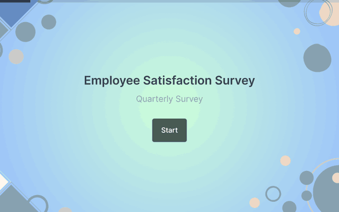 Employee Satisfaction Survey template image