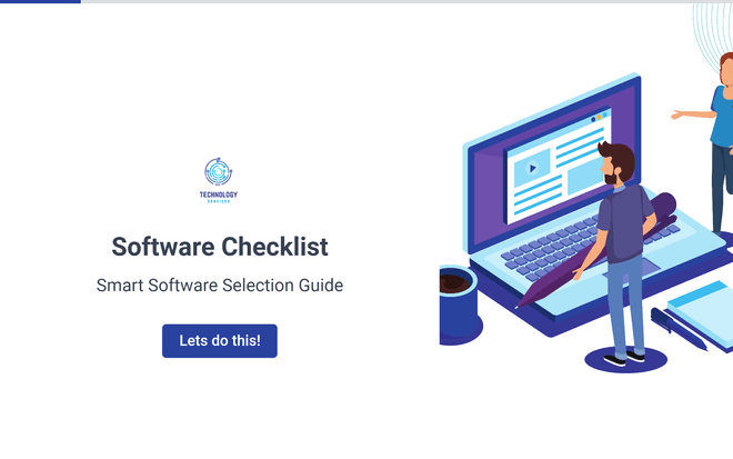 Software Checklist Template template image