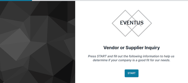Vendor or Supplier Inquiry Form template image