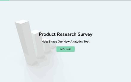 Product Research Survey Template template image