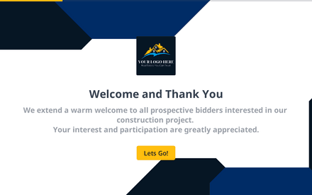 Request to Join Construction Bid Form Template template image