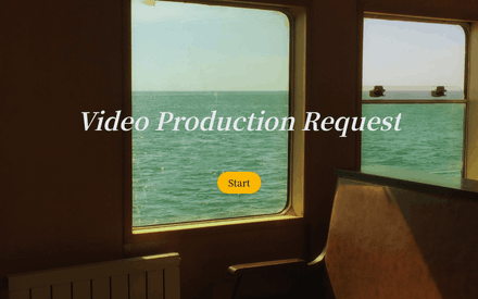 Video Production Request Form template image
