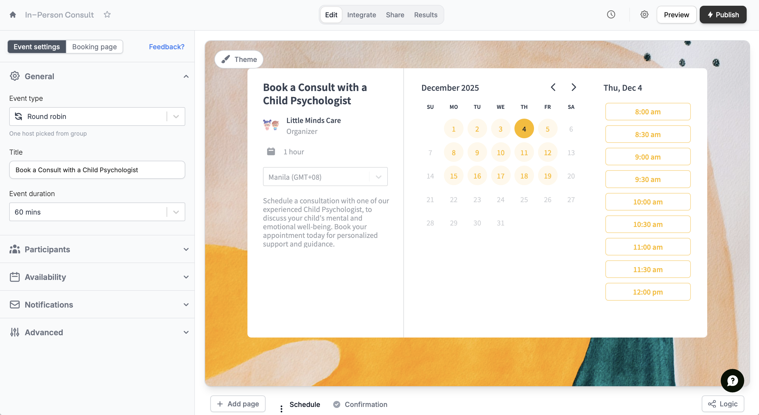 Round robin scheduling - Fillout Help Center