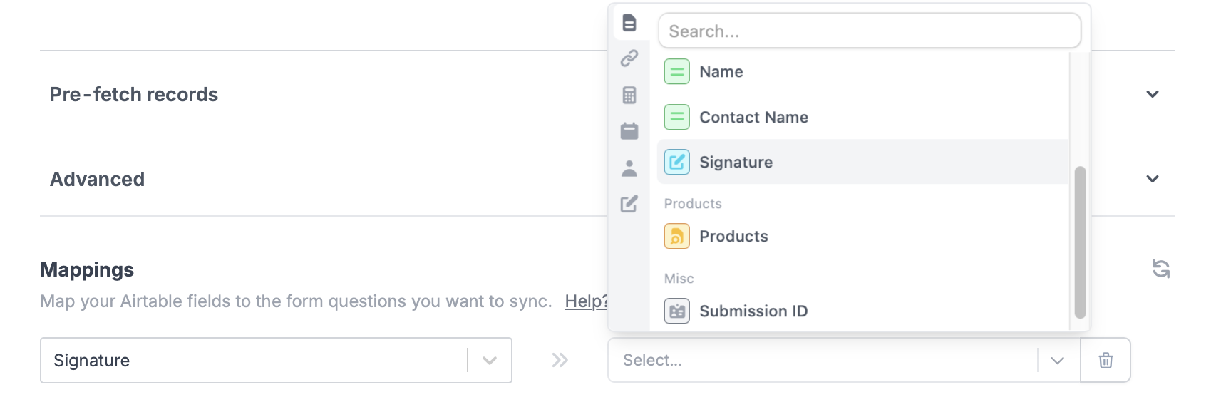 Add signatures to Airtable with a form - Fillout Help Center