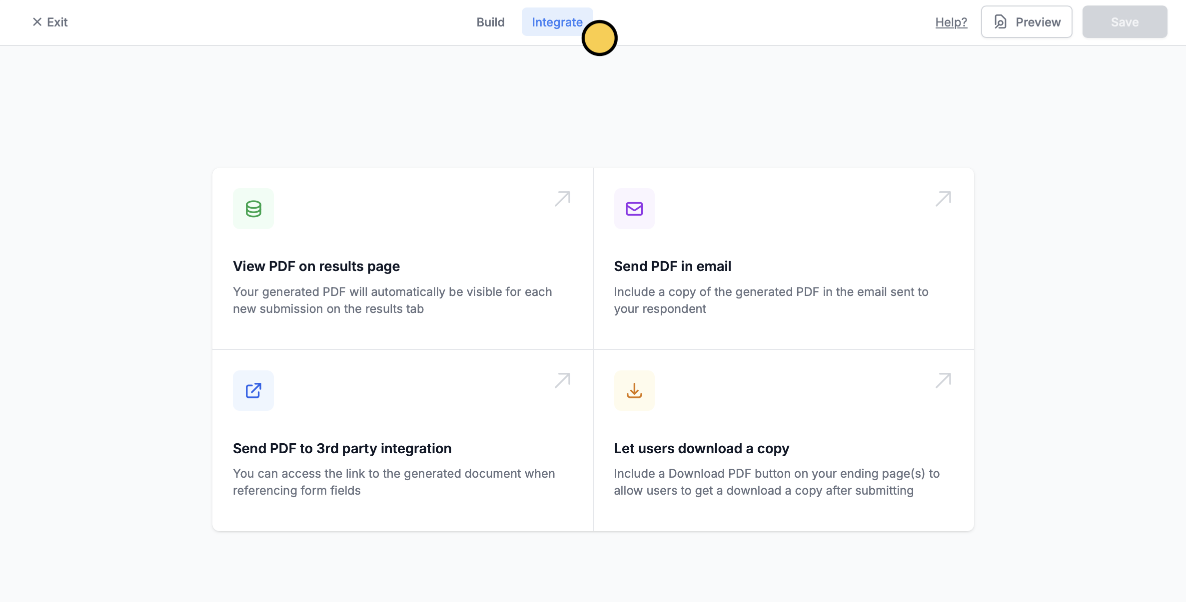 Generate PDFs with form responses - Fillout Help Center