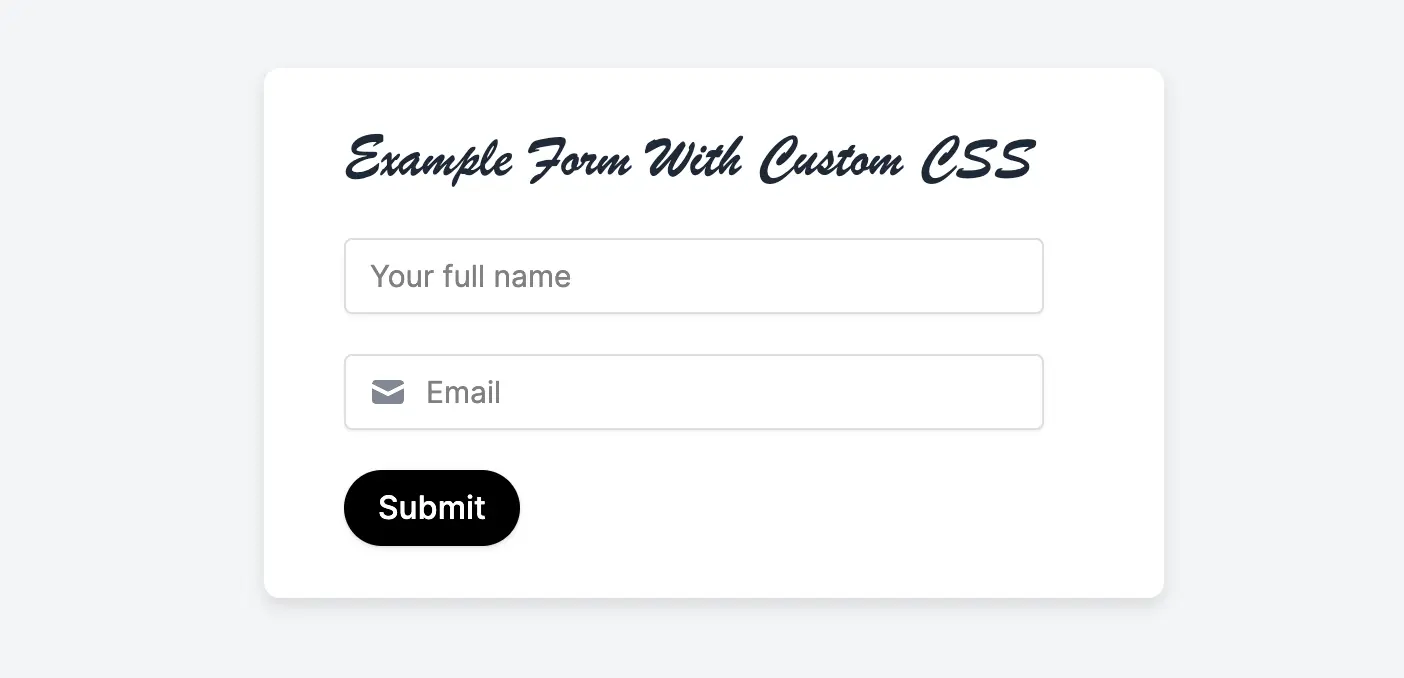Use Custom CSS in your form - Fillout Help Center