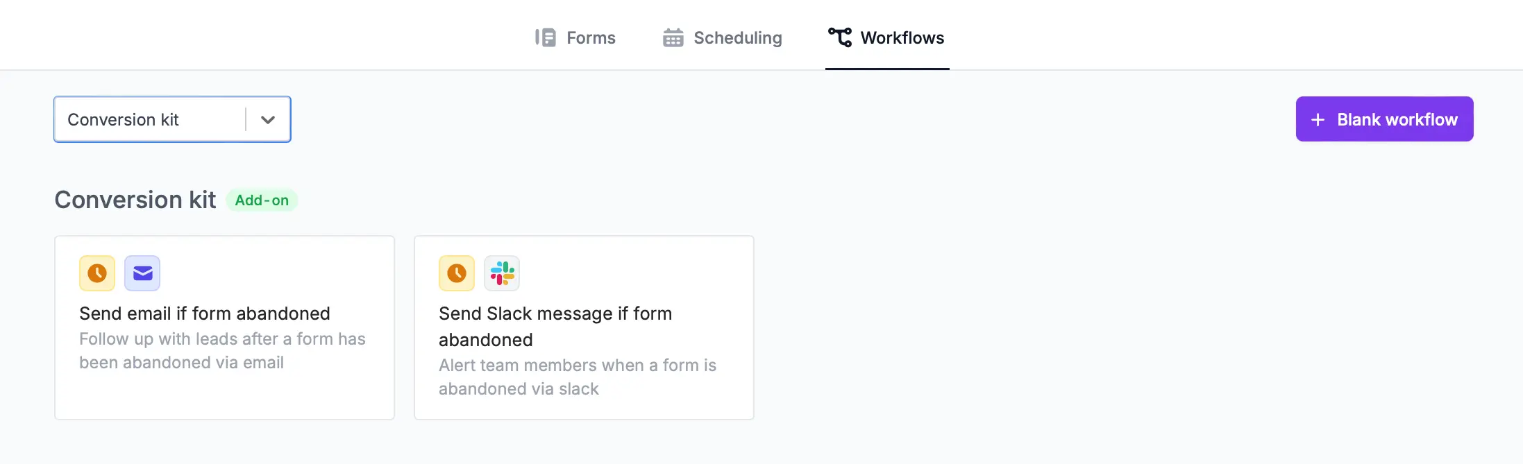 Form abandonment solutions - Fillout Help Center